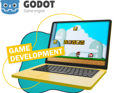 Godot.  Основа создания легендарных игр - КИБЕРшкола программирования для детей, компьютерные курсы для школьников, начинающих и подростков - KIBERone г. Восточное Бирюлёво