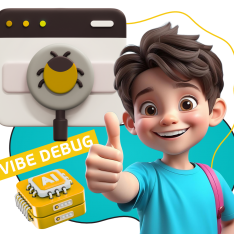 Тестирование & Vibe Debug. Охотники за багами - КИБЕРшкола программирования для детей, компьютерные курсы для школьников, начинающих и подростков - KIBERone г. Восточное Бирюлёво