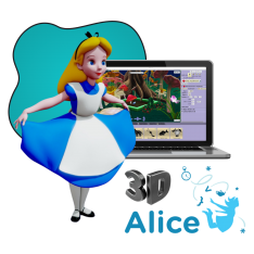 Alice 3d - КИБЕРшкола программирования для детей, компьютерные курсы для школьников, начинающих и подростков - KIBERone г. Восточное Бирюлёво