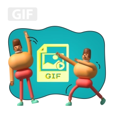 Gif-анимация - КИБЕРшкола программирования для детей, компьютерные курсы для школьников, начинающих и подростков - KIBERone г. Восточное Бирюлёво