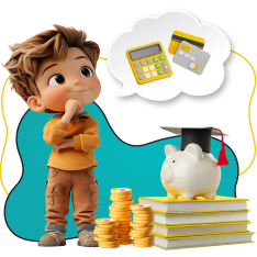 Финансовый интеллект вместе KIBERone - КИБЕРшкола программирования для детей, компьютерные курсы для школьников, начинающих и подростков - KIBERone г. Восточное Бирюлёво