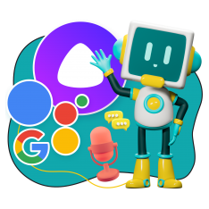 Голосовой помощник Алиса - КИБЕРшкола программирования для детей, компьютерные курсы для школьников, начинающих и подростков - KIBERone г. Восточное Бирюлёво