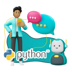 Умный чат-бот на Python на Telegram - КИБЕРшкола программирования для детей, компьютерные курсы для школьников, начинающих и подростков - KIBERone г. Восточное Бирюлёво