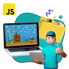 Программирование на JavaScript. Учимся создавать игры! - КИБЕРшкола программирования для детей, компьютерные курсы для школьников, начинающих и подростков - KIBERone г. Восточное Бирюлёво