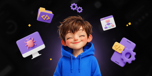 Идеальный сайт с нуля: код, дизайн и AI-помощник - КИБЕРшкола программирования для детей, компьютерные курсы для школьников, начинающих и подростков - KIBERone г. Восточное Бирюлёво